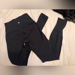 Black lululemon leggings size 2, some pilling but could easily be removed